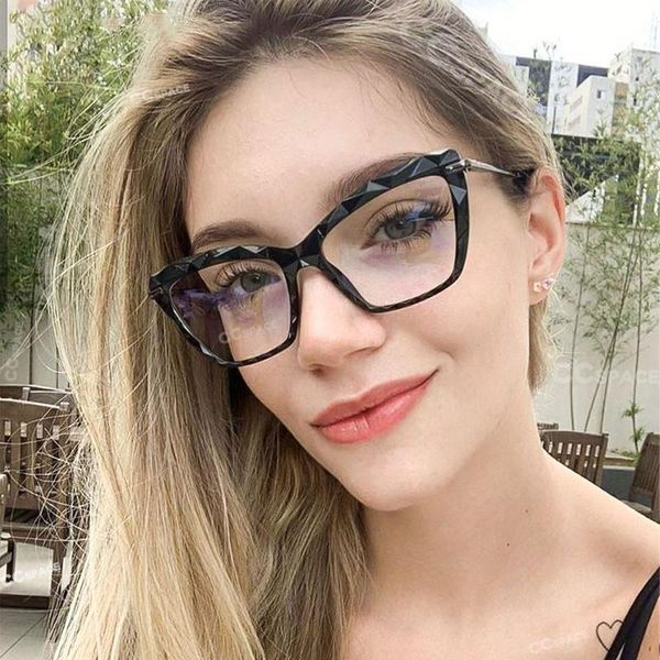 fashion sunglasses frames 2021 lady cat eye glasses for women oversized metal frame brand designer optical eyewear, Black
fashion sunglasses frames 2021 lady cat eye glasses for women oversized metal frame brand designer optical eyewear, Black