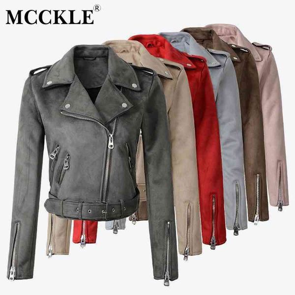 women's faux pu leather suede short jacket multy zipper motorcycle coat womens autumn fashion biker jackets drop 210524, Black
women's faux pu leather suede short jacket multy zipper motorcycle coat womens autumn fashion biker jackets drop 210524, Black