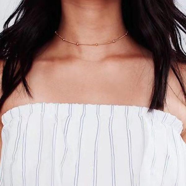 chokers fashion women's bead chain item short necklace jewelry gold-plated silver-plate clavicle clothing women, Golden;silver
chokers fashion women's bead chain item short necklace jewelry gold-plated silver-plate clavicle clothing women, Golden;silver