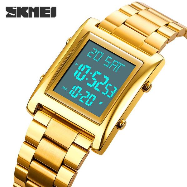 wristwatches digital led watches men chrono countdown electronic clock male stainless steel men's watch masculino skmei montre homme, Slivery;brown
wristwatches digital led watches men chrono countdown electronic clock male stainless steel men's watch masculino skmei montre homme, Slivery;brown