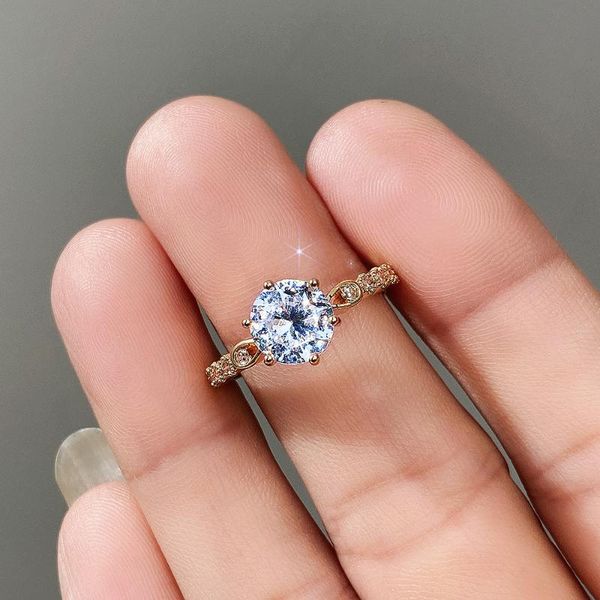 wedding rings trendy jewelry rose gold for women 2021 bridal cubic zirconia round stone ring bijoux femme engagement, Slivery;golden
wedding rings trendy jewelry rose gold for women 2021 bridal cubic zirconia round stone ring bijoux femme engagement, Slivery;golden