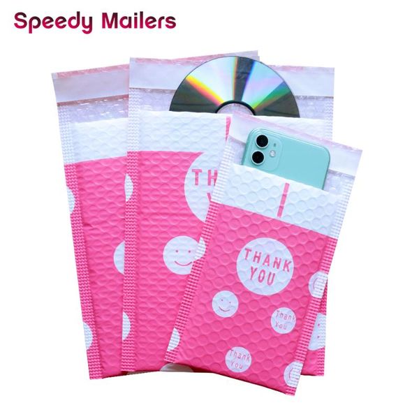 gift wrap 10pcs 4x7/6x9'' creative printed pink poly bubble mailing mailer padded envelope bags shockproof courier mailers
gift wrap 10pcs 4x7/6x9'' creative printed pink poly bubble mailing mailer padded envelope bags shockproof courier mailers
