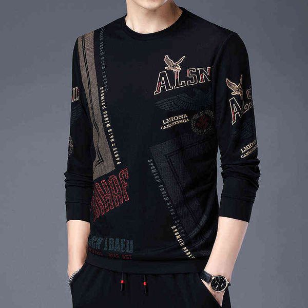 men's hoodies sweatshirts young men's autumn and winter sweater fashion net red long sleeve bottomed shirt black printed casual t-
men's hoodies sweatshirts young men's autumn and winter sweater fashion net red long sleeve bottomed shirt black printed casual t-