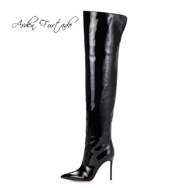 boots arden furtado fashion women's shoes winter pointed toe stilettos heels classics slip-on elegant ladies over the knee, Black
boots arden furtado fashion women's shoes winter pointed toe stilettos heels classics slip-on elegant ladies over the knee, Black