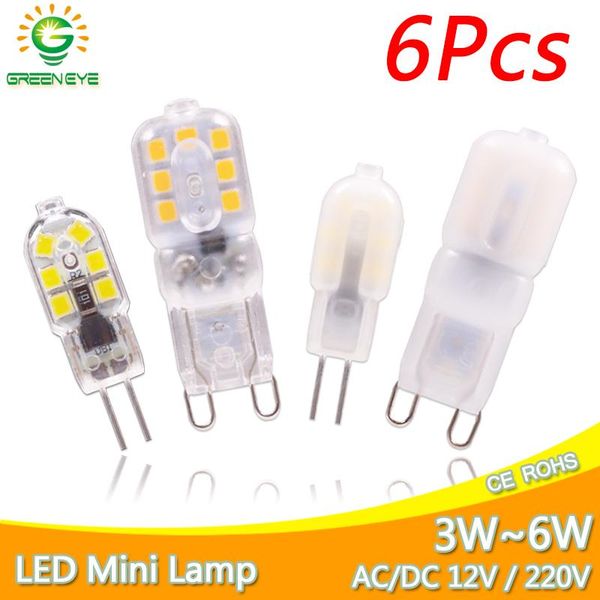 bulbs 6pcs dimmable 12v/220v mini led g4 cob bulb lamp 4w 6w dc/ac 360 angle chandelier replace halogen lampada ampoule bombilla
bulbs 6pcs dimmable 12v/220v mini led g4 cob bulb lamp 4w 6w dc/ac 360 angle chandelier replace halogen lampada ampoule bombilla