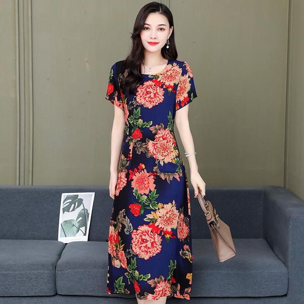 casual dresses summer clothes women short sleeve plus size dress for print, Black;gray
casual dresses summer clothes women short sleeve plus size dress for print, Black;gray