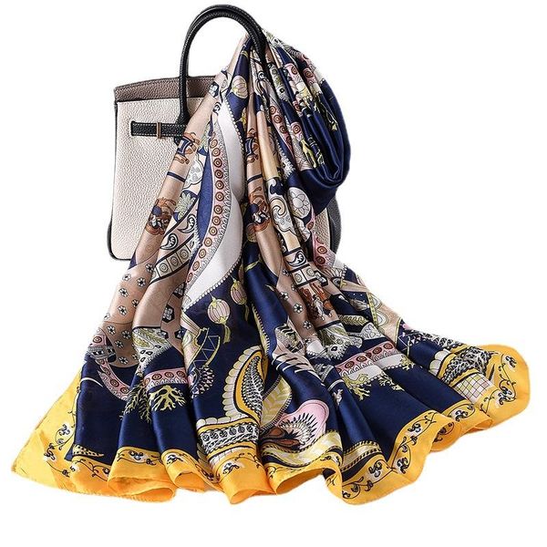 scarves 2021 silk scarf hijab women luxury bandana female muslim headband shawl soft wrap lady foulard pashmina 180*90cm, Blue;gray
scarves 2021 silk scarf hijab women luxury bandana female muslim headband shawl soft wrap lady foulard pashmina 180*90cm, Blue;gray