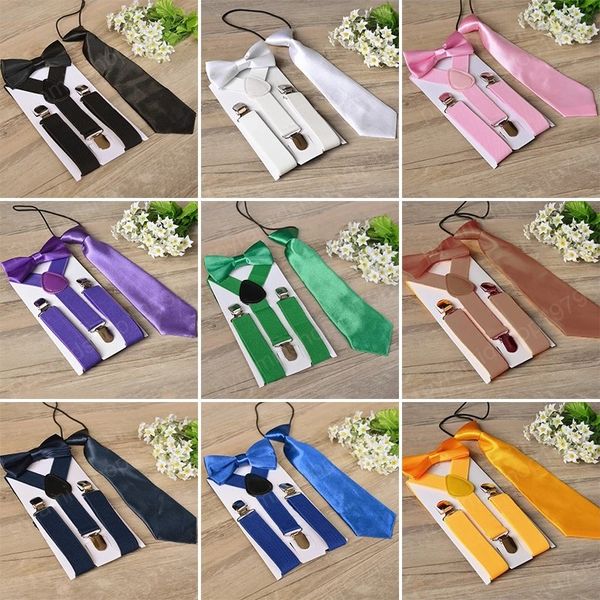 kids elastic suspenders & bow tie matching tuxedo suit boys girls bowtie children costume adjustable y-back brace, Black
kids elastic suspenders & bow tie matching tuxedo suit boys girls bowtie children costume adjustable y-back brace, Black