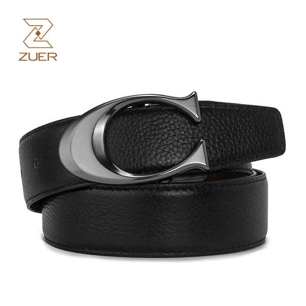 belts buckles zuer men's brand letter c double sided pure head leather pants, Black;brown
belts buckles zuer men's brand letter c double sided pure head leather pants, Black;brown