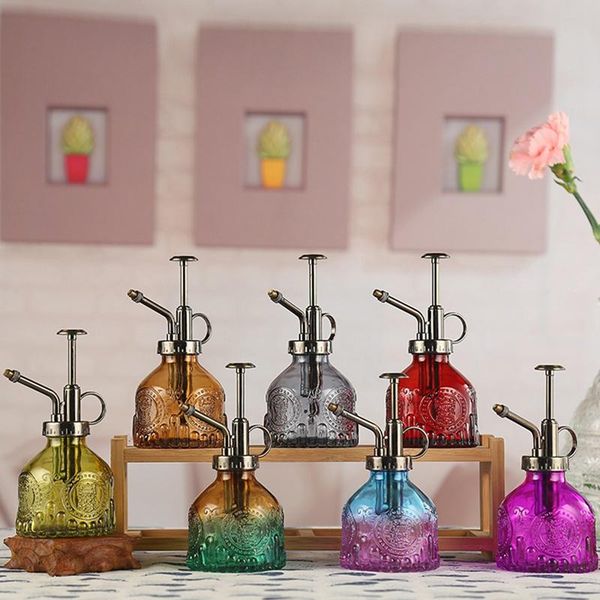 watering equipments glass bottle plant sprayer can succulent can, with plastic pump small
watering equipments glass bottle plant sprayer can succulent can, with plastic pump small