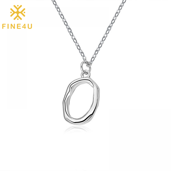 pendant necklaces fine4u n895 stainless steel irregular shaped necklace with 18" chain hollow oval for women teen girls, Silver
pendant necklaces fine4u n895 stainless steel irregular shaped necklace with 18" chain hollow oval for women teen girls, Silver