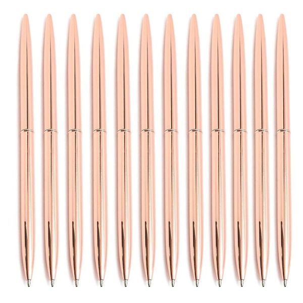 ballpoint pens 100pcs rose gold pen slim mental roller retractable light weight nice gift wedding business office engraving logo, Blue;orange
ballpoint pens 100pcs rose gold pen slim mental roller retractable light weight nice gift wedding business office engraving logo, Blue;orange