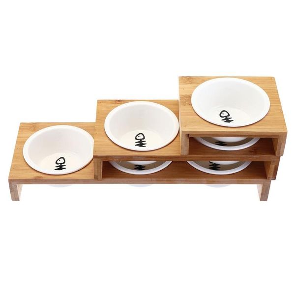 cat bowls & feeders dog bowl ceramic tableware pet water bamboo frame antiskid supplies feeding 1/2/3
cat bowls & feeders dog bowl ceramic tableware pet water bamboo frame antiskid supplies feeding 1/2/3