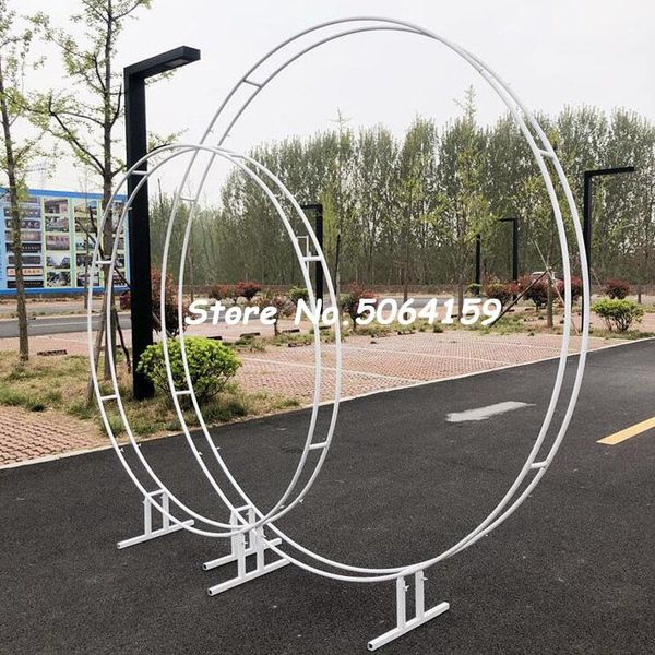 party decoration wedding outdoor background iron stand arch props double round ring frame decorative flower door
party decoration wedding outdoor background iron stand arch props double round ring frame decorative flower door