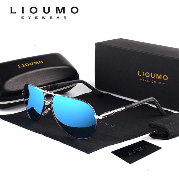 Fashionable sun frames LIOUMO Top Brand Men Vintage Aluminum HD Polarized Sunglasses Classic Sun glasses Coating Lens Driving Shades For Men, Black
Fashionable sun frames LIOUMO Top Brand Men Vintage Aluminum HD Polarized Sunglasses Classic Sun glasses Coating Lens Driving Shades For Men, Black