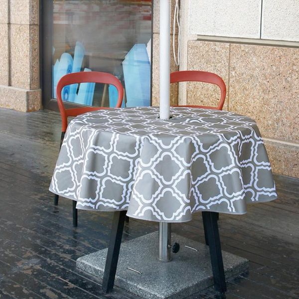 outdoor round table cloth with umbrella hole zipper water repellent striped terrace garden decor & storage bag
outdoor round table cloth with umbrella hole zipper water repellent striped terrace garden decor & storage bag