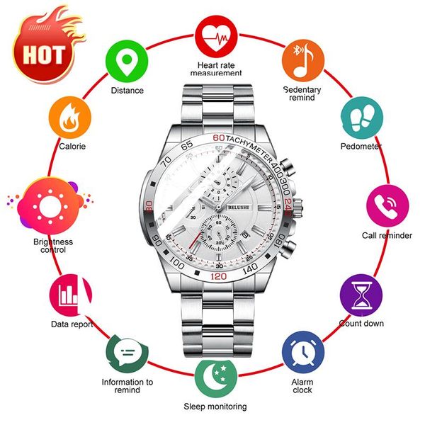 wristwatches chycet 2021 mekaniska klockor mechanical watches men's automatic watch men casual luxury fashion stainless steel, Slivery;brown
wristwatches chycet 2021 mekaniska klockor mechanical watches men's automatic watch men casual luxury fashion stainless steel, Slivery;brown