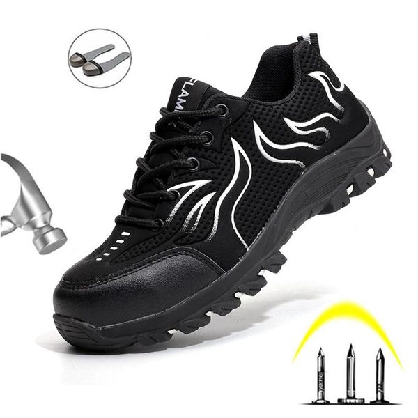 boots steel toe cap safety work male anti-smashing anti-puncture construction shoes non-slip leisure wear-resistant, Black
boots steel toe cap safety work male anti-smashing anti-puncture construction shoes non-slip leisure wear-resistant, Black