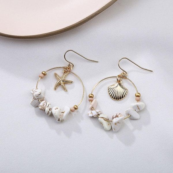 dangle & chandelier sea shell starfish earrings for women teens girls summer fashion drop errings irregular stone beach party jewelry, Silver
dangle & chandelier sea shell starfish earrings for women teens girls summer fashion drop errings irregular stone beach party jewelry, Silver