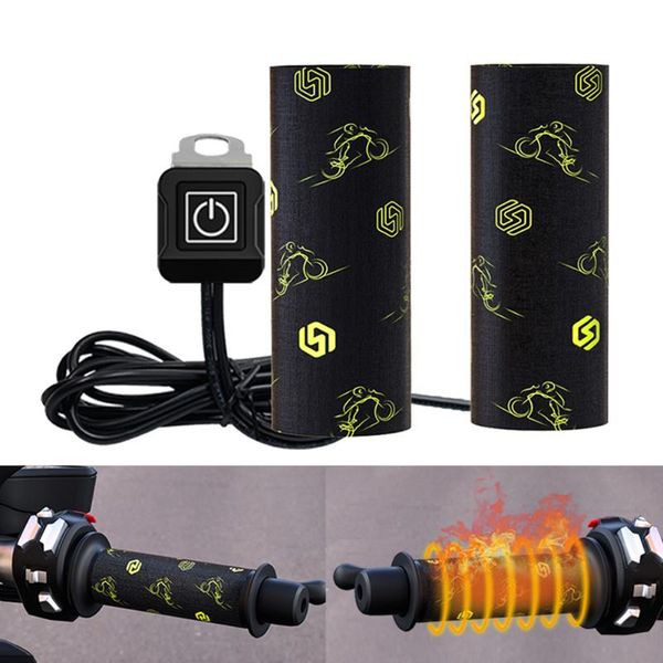 handlebars universal electric heated handlebar grip pad 12v heating 3 heats winter heater warmer atv motorcycle accessories
handlebars universal electric heated handlebar grip pad 12v heating 3 heats winter heater warmer atv motorcycle accessories