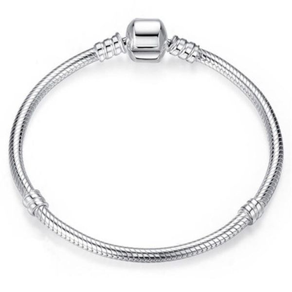 charm bracelets authentic 925 sterling silver snake chain bracelet logo can be customized for original charms beads woman jewelry mujer puls, Golden;silver
charm bracelets authentic 925 sterling silver snake chain bracelet logo can be customized for original charms beads woman jewelry mujer puls, Golden;silver