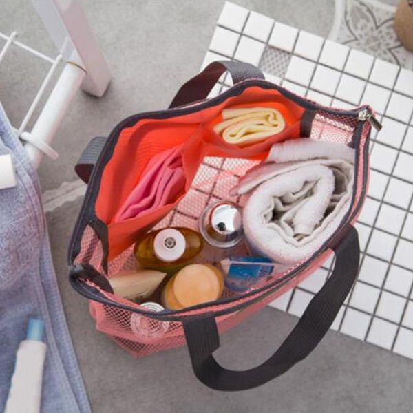 storage bags 1pc cosmetic bag mesh pouch women girls travel toiletry organizer case beauty tools holder beach wash
storage bags 1pc cosmetic bag mesh pouch women girls travel toiletry organizer case beauty tools holder beach wash
