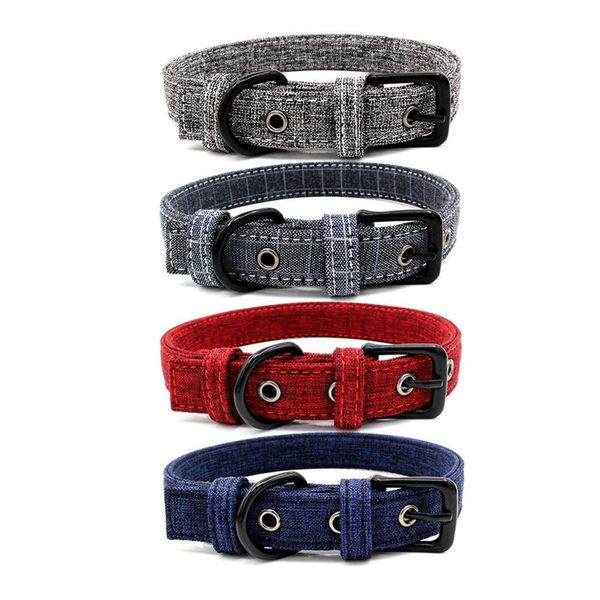 dog collars & leashes pet collar neck strap comfortable canvas nylon puppy adjustable buckle for medium large dog*
dog collars & leashes pet collar neck strap comfortable canvas nylon puppy adjustable buckle for medium large dog*