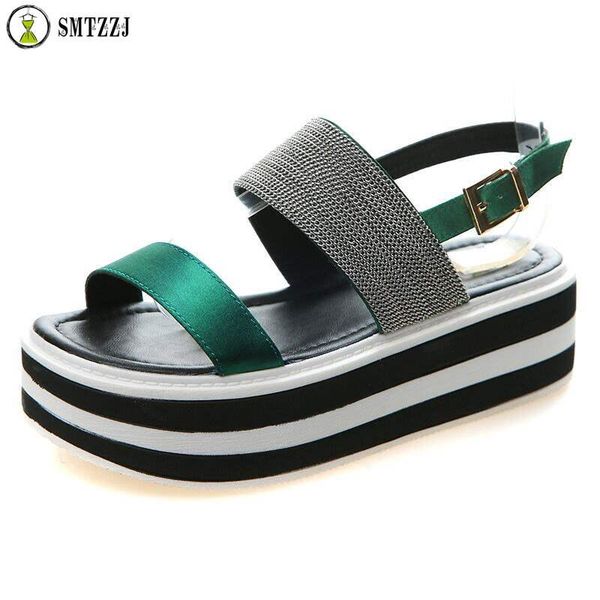 luxury design 2021 platform sandals shoes peep open toe green black ankle wrap flats wedge
luxury design 2021 platform sandals shoes peep open toe green black ankle wrap flats wedge