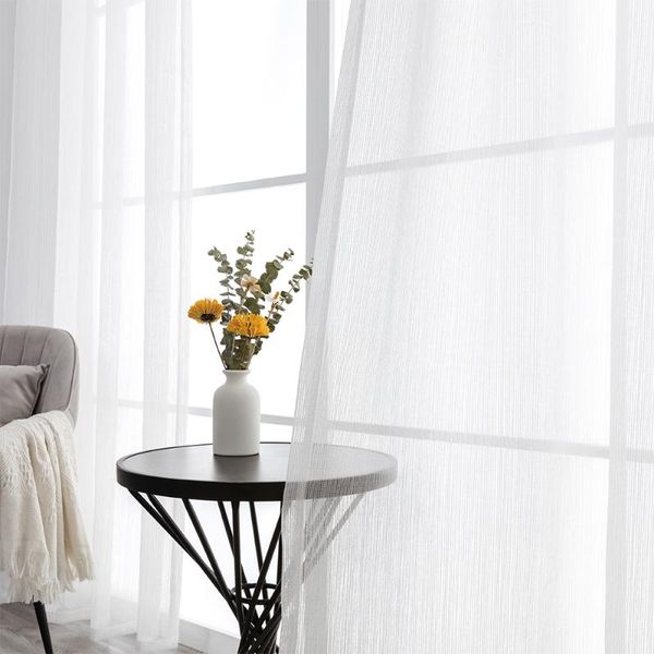 curtain & drapes modern white striped tulle curtains for living room bedroom kitchen sheer voile window treatments
curtain & drapes modern white striped tulle curtains for living room bedroom kitchen sheer voile window treatments