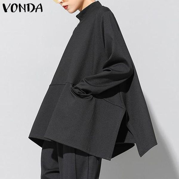 women's blouses & shirts autumn elegant office vonda 2021 casual baggy solid long loose pocket blusas stylish blouse plus size, White
women's blouses & shirts autumn elegant office vonda 2021 casual baggy solid long loose pocket blusas stylish blouse plus size, White