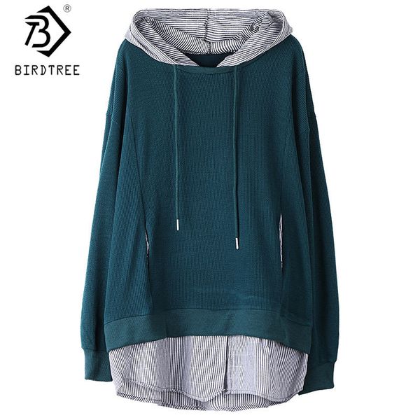 spring autumn plus size ladies striped patchwork fake 2 pieces sweatshirt long sleeves women pullover casual c0d408n 210419, Black
spring autumn plus size ladies striped patchwork fake 2 pieces sweatshirt long sleeves women pullover casual c0d408n 210419, Black