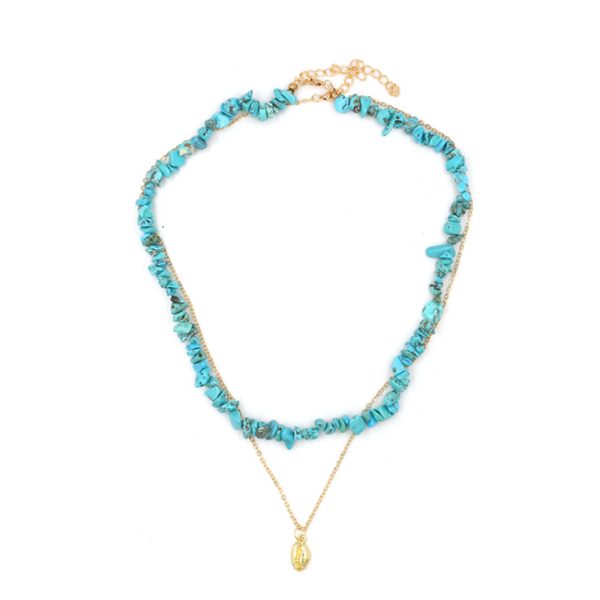pendant necklaces light yellow gold color irregular shape green turquoises stone link chain necklace ethnic style jewelry, Silver
pendant necklaces light yellow gold color irregular shape green turquoises stone link chain necklace ethnic style jewelry, Silver