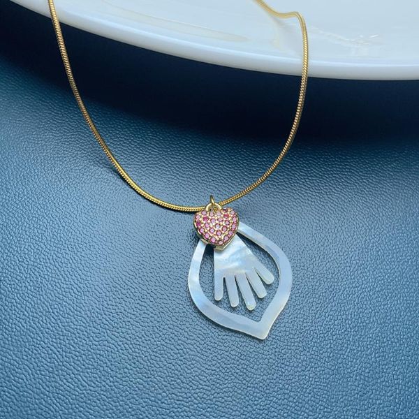 pendant necklaces simple stainless steel choker necklace for women 2021 fashion natural mop sea shell water drop palm jewelry, Silver
pendant necklaces simple stainless steel choker necklace for women 2021 fashion natural mop sea shell water drop palm jewelry, Silver