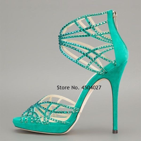 sandals green open toe rhinestone summer stiletto high heels crystal ankle strap pumps shoes ladies, Black
sandals green open toe rhinestone summer stiletto high heels crystal ankle strap pumps shoes ladies, Black