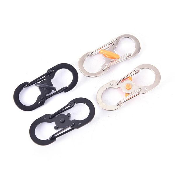 cords, slings and webbing 2pcs shape 8 hook clamps climbing camping hiking key chain ring locking black silver
cords, slings and webbing 2pcs shape 8 hook clamps climbing camping hiking key chain ring locking black silver