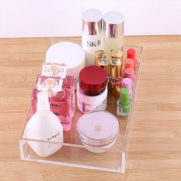 storage boxes & bins dresser skin care organizer bathroom makeup dressing table plate acrylic plastic box transparent cosmetic tray
storage boxes & bins dresser skin care organizer bathroom makeup dressing table plate acrylic plastic box transparent cosmetic tray