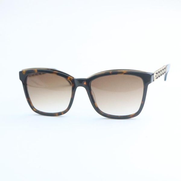sunglasses square chain decoration metal gold women's 5360q leopard print brown gradient color glasses, White;black
sunglasses square chain decoration metal gold women's 5360q leopard print brown gradient color glasses, White;black