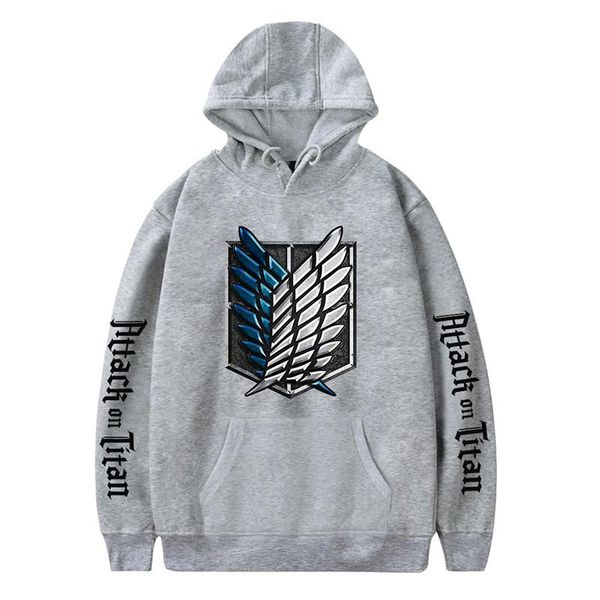men's hoodies & sweatshirts streetwear attack on titan anime men women cosplay fashion hooded sportswear clothes hoody, Black
men's hoodies & sweatshirts streetwear attack on titan anime men women cosplay fashion hooded sportswear clothes hoody, Black