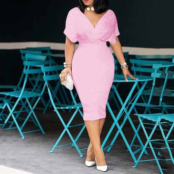 plus size dresses 3xl beaded bodycon 2021 women summer african pink elegant vintage office ladies midi high waist dress party, Black
plus size dresses 3xl beaded bodycon 2021 women summer african pink elegant vintage office ladies midi high waist dress party, Black