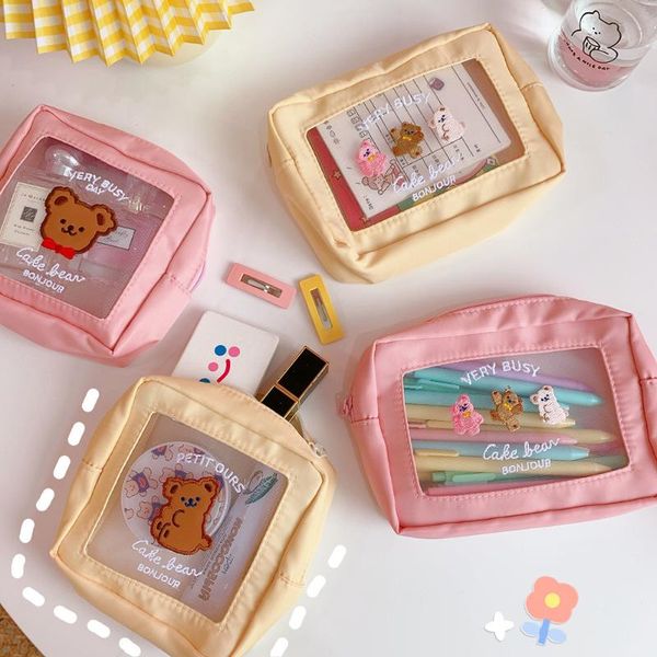 w&g ins japanese and korean cartoon canvas cosmetic bag portable large-capacity girl pencil case multifunctional storage bags & cases
w&g ins japanese and korean cartoon canvas cosmetic bag portable large-capacity girl pencil case multifunctional storage bags & cases