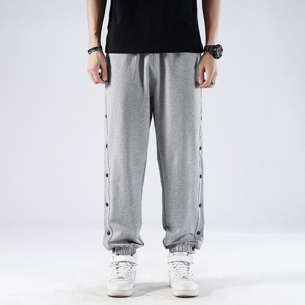men's pants open-breasted guard men spring summer thin cotton elastic waist sports trousers loose feet wide legs casual, Black
men's pants open-breasted guard men spring summer thin cotton elastic waist sports trousers loose feet wide legs casual, Black