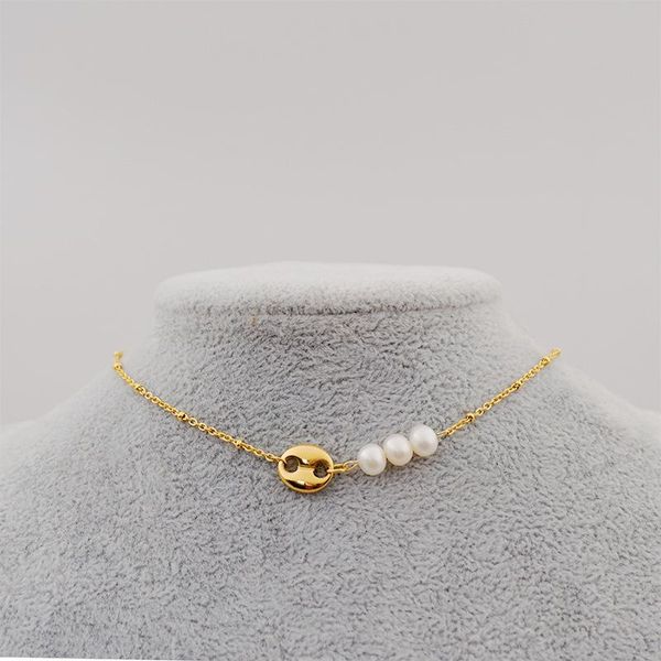 chains luxury natural pearl collar necklace 14kgf chain jewelry bridesmaid gift, Silver
chains luxury natural pearl collar necklace 14kgf chain jewelry bridesmaid gift, Silver