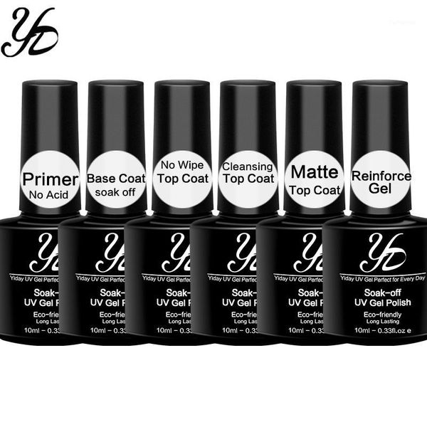 yiday 10ml nail basic set 4pcs/6pcs primer/base gel /no wipe/cleansing/reinforce/mattel coat nails polish manicure lacquer1
yiday 10ml nail basic set 4pcs/6pcs primer/base gel /no wipe/cleansing/reinforce/mattel coat nails polish manicure lacquer1