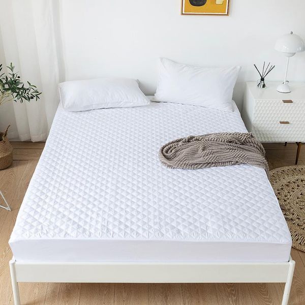 sheets & sets solid color quilted fitted bed sheet waterproof anti-dirty mattress protective cover queen king size bedspreads 
sheets & sets solid color quilted fitted bed sheet waterproof anti-dirty mattress protective cover queen king size bedspreads
