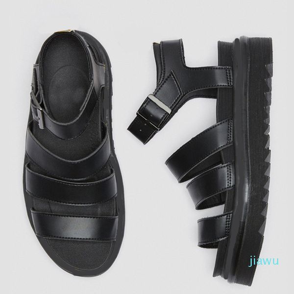 luxury designer gladiator sandals women black summer causal shoes comfortable genuine leather buckle platform martins sandal size 35-41
luxury designer gladiator sandals women black summer causal shoes comfortable genuine leather buckle platform martins sandal size 35-41