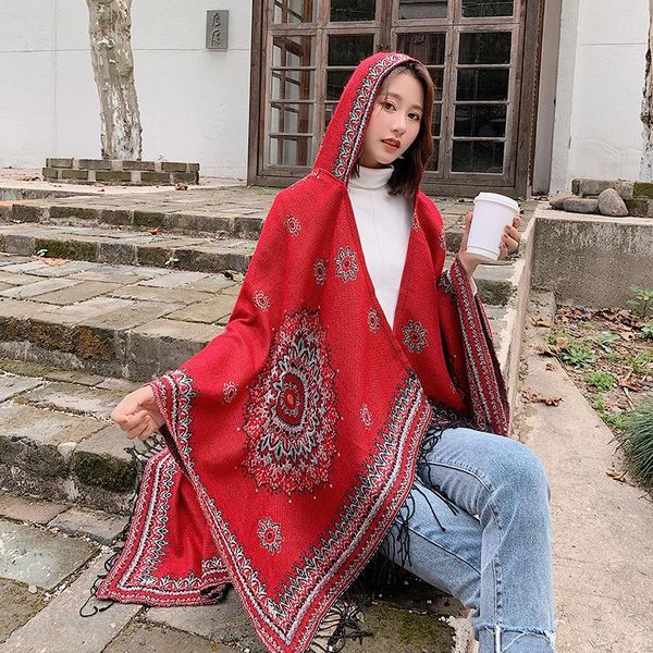 scarves korean style kaleidoscope fashion scarf women's autumn winter lengthen thicken warm tassel cloak dual-use big shawl tide wild, Blue;gray
scarves korean style kaleidoscope fashion scarf women's autumn winter lengthen thicken warm tassel cloak dual-use big shawl tide wild, Blue;gray