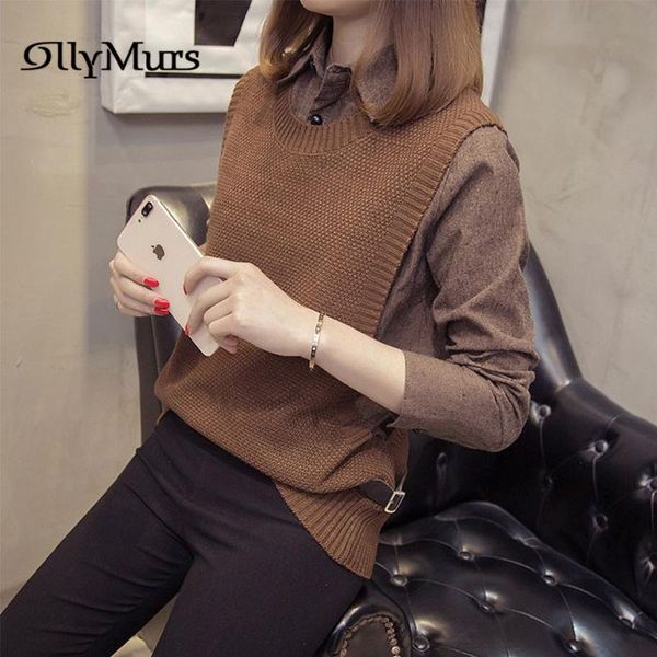vest patchwork pullovers km050 turn-down collar knitting women's jumpers loose casual long sleeve sweaters for 2021 spring fall, White;black
vest patchwork pullovers km050 turn-down collar knitting women's jumpers loose casual long sleeve sweaters for 2021 spring fall, White;black