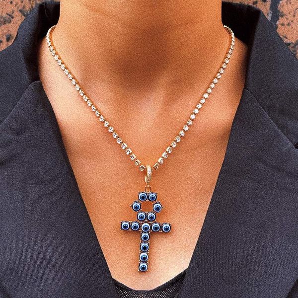chains flatfoosie trendy blue evil eye cross zircon pendant necklace for women gold silver color crystal chain punk jewelry
chains flatfoosie trendy blue evil eye cross zircon pendant necklace for women gold silver color crystal chain punk jewelry