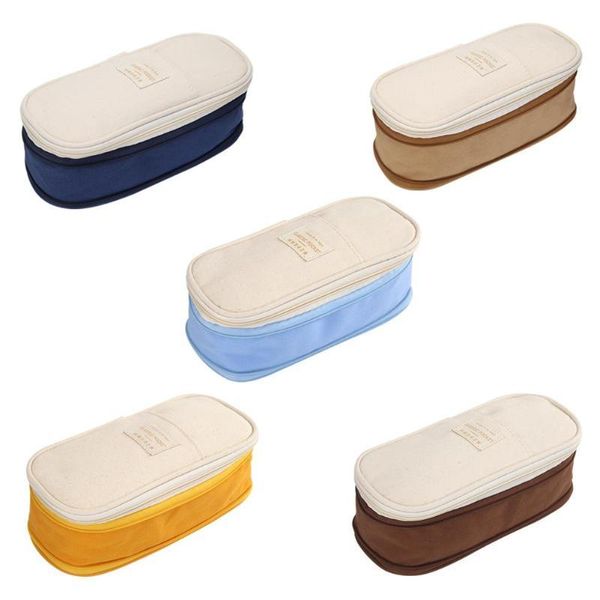 bathroom storage & organization creative large makeup bag capacity double zipper pencil novelty beauty solid compressive resistance statione
bathroom storage & organization creative large makeup bag capacity double zipper pencil novelty beauty solid compressive resistance statione
