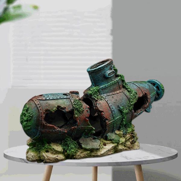 creative large-scale underwater aquarium decoration landscape sunken ship ruins fish tank resin ornaments decorations
creative large-scale underwater aquarium decoration landscape sunken ship ruins fish tank resin ornaments decorations